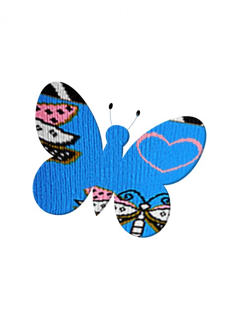 calcetines de mariposas. regala calcetines de animalitos para chicas. mariposas azul