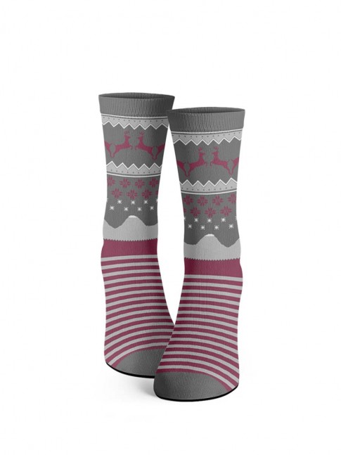 calcetines navideños renos