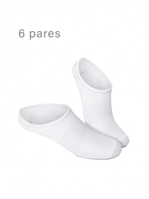 pack de 6 pares de calcetines invisibles. Envio gratis